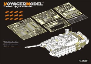 画像1: VoyagerModel [PE35861]1/35 現用露 T-90MS 主力戦車 エッチング基本セット(タイガーモデル 4612用) (1)