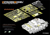 VoyagerModel [PE35862]1/35 WWII独 III号戦車L型 エッチング基本セット(DML6387用)