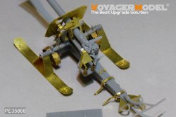 画像3: VoyagerModel [PE35868]1/35 WWII独 8.8cmロケット発射器43型プップヒェン(橇付) エッチングセット(DML6097用)