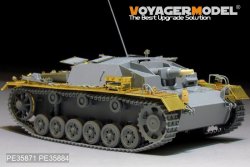画像9: VoyagerModel [PE35871]1/35 WWII独 III号突撃砲C/D型 エッチング基本セット(DML6851用)