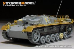 画像5: VoyagerModel [PE35872]1/35 WWII独 III号突撃砲C/D型 アフリカ仕様 エッチング基本セット(DML6851用)