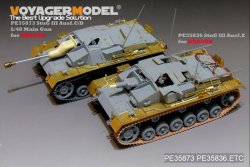 画像2: VoyagerModel [PE35873]1/35 WWII独 III号突撃砲C/D型 長砲身改修型 エッチング基本セット(DML6851用)