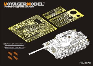 画像1: VoyagerModel [PE35878]1/35 WWII米 T-30/34 超重戦車 エッチングセット(タコム2065) (1)