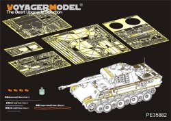 画像4: VoyagerModel [PE35882]1/35 WWII独 パンターG型初期型 エッチング基本セット(DML用)
