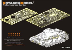 画像1: VoyagerModel [PE35889]1/35 WWII独 IV号対空戦車 クーゲルブリッツ エッチングセット(DML6889) (1)
