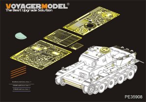 画像1: VoyagerModel [PE35908]1/35 WWII独 Pz.Kpfw.VI C/B型(VK.36.01)エッチング基本セット(レボシスRS-3001用) (1)