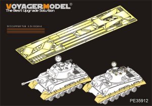 画像1: VoyagerModel [PE35912]1/35 WWII米 M4A3 HVSS フェンダー/サイドスカートセット(DML6183/6354) (1)