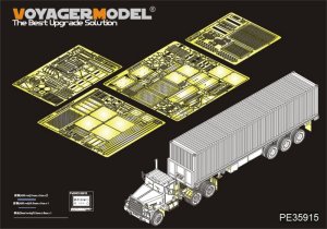画像1: VoyagerModel [PE35915]1/35 現用米 M915トラクター/M872トレーラー  エッチング基本セット(トラペ01015) (1)