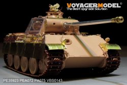 画像2: VoyagerModel [PE35923]1/35 WWII独 パンターG型 前期型 エッチング基本セット(RFM 5016用)