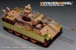 画像5: VoyagerModel [PE35924]1/35 WWII独 パンターG型 後期型 エッチング基本セット(RFM 5016用)