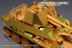 画像2: VoyagerModel [PE35947]1/35 WWII ドイツ 対戦車自走砲 マーダーIII（Sd.Kfz.139）戦闘室用装甲板セット（タミヤ 35248）