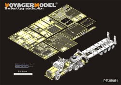 画像1: VoyagerModel [PE35951]1/35 現用アメリカ軍M911C-HET＆M747トレーラー（モンモデルSS-013用）