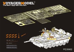 画像1: VoyagerModel [PE35952]1/35 現用ロシア陸軍T-80U主力戦車 スモークチャージャー付き（トランペッター 09525用）