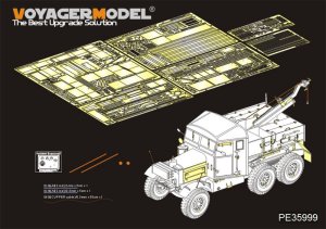 画像1: VoyagerModel [PE35999]1/35 WWII 英陸軍スキャメルパイオニアレッカー重トラクターSV/2S(サンダーモデル 35201用) (1)
