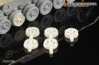 VoyagerModel [PEA108]1/35 Damaged Road Wheels for Pz.Kp.fw III Late Version (For All)