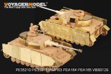 VoyagerModel [PEA163]1/35 WWII German Pz.Kpfw.IV Ausf.H late Production/Ausf.J Turret Armour (For All)