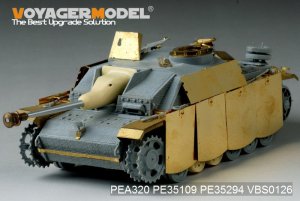 画像1: VoyagerModel [PEA320]  1/35 WWII独 III号突撃砲G型 最後期型 ピボットマウント式車体シュルツェンセット(DML用) (1)