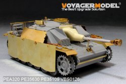 画像4: VoyagerModel [PEA320]  1/35 WWII独 III号突撃砲G型 最後期型 ピボットマウント式車体シュルツェンセット(DML用)