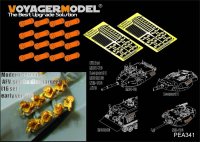 VoyagerModel [PEA341] 1/35 現用独 AFVスモークディスチャージャー(16ヶセット)初期型(汎用)