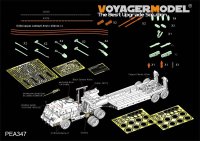VoyagerModel [PEA347] WWII米 M26 ドラゴンワゴン戦車運搬車 追加パーツセット(汎用)