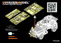 VoyagerModel [PEA355]1/35 現用米 クーガー 4X4 MRAP 追加パーツセット(パンダ PH35003用)