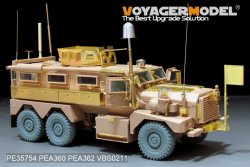 画像3: VoyagerModel [PEA360]現用米 クーガー 6X6 MRAP ホイールセット Ver.A(6個セット)(モンモデル SS-005用)