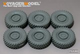 VoyagerModel [PEA360]現用米 クーガー 6X6 MRAP ホイールセット Ver.A(6個セット)(モンモデル SS-005用)