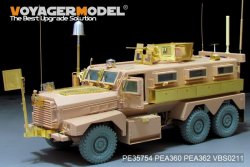 画像2: VoyagerModel [PEA360]現用米 クーガー 6X6 MRAP ホイールセット Ver.A(6個セット)(モンモデル SS-005用)