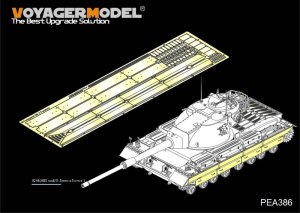 画像1: VoyagerModel [PEA386]英 コンカラーMk.II 重戦車 サイドスカートセット(DML 3555用) (1)