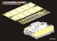 VoyagerModel [PEA405]1/35 WWII独 IV号突撃戦車ブルムベア 後期型 シュルツェンセット(タミヤ35353用)