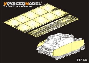 画像1: VoyagerModel [PEA405]1/35 WWII独 IV号突撃戦車ブルムベア 後期型 シュルツェンセット(タミヤ35353用) (1)