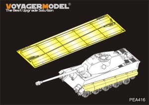 画像1: VoyagerModel [PEA416]1/35 WWII独 ティーガーII試作一号車 サイドスカート(タコム2096用) (1)