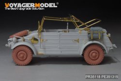 画像3: VoyagerModel [PR35118]1/35 WWII ドイツ キューベルワーゲン82型 標準ホイールタイヤセット パターン3(汎用 5個入)