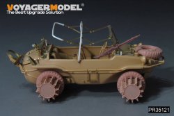 画像4: VoyagerModel[PR35121]1/35 WWII ドイツ シュビムワーゲン166型 標準ホイール w/ポンツーンセット(汎用)