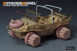 画像6: VoyagerModel[PR35121]1/35 WWII ドイツ シュビムワーゲン166型 標準ホイール w/ポンツーンセット(汎用)