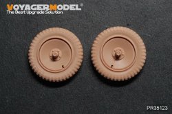 画像2: VoyagerModel [PR35123]1/35 WWII ドイツ Sd.Kfz.250/Sd.Kfz.10ハーフトラック コンチネンタル社標準タイヤセット(汎用)