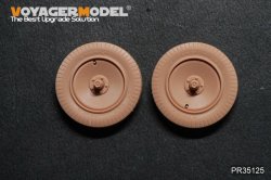 画像2: VoyagerModel [PR35125]1/35 WWII ドイツ Sd.Kfz.250/Sd.Kfz.10ハーフトラック Semperit社標準タイヤセット(汎用)