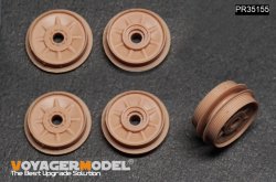 画像1: VoyagerModel[PR35155]1/35 WWII ドイツ IV号戦車シリーズ 中/後期型車体用 ダメージ転輪(汎用)