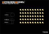 VoyagerModel [TE039] 1/35 丸リベット直径0.9mm(50個入り)(汎用)