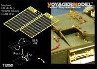 VoyagerModel [TE058] 1/35現用米 軍用車両タイダウンフック(400個入り)(汎用)