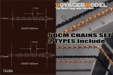 VoyagerModel [TE059]極細チェーンセット(2種入り 各50cm)(汎用)