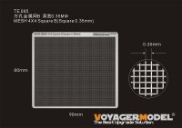 VoyagerModel [TE085]汎用 メッシュシート正方形パターンB(一辺0.35mm)