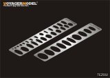 VoyagerModel [TEZ032]スジ彫り用テンプレートセット6 楕円系(各スケール対象)