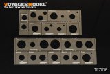 VoyagerModel [TEZ036]1/35 WWII AFVモデル転輪塗装用マスキングテンプレートセット(ドラゴン用)