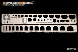 VoyagerModel [TEZ039]スジ彫り用テンプレートセット10 小型半円 長方形他