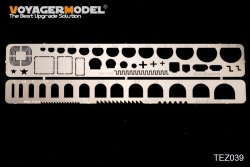 画像1: VoyagerModel [TEZ039]スジ彫り用テンプレートセット10 小型半円 長方形他