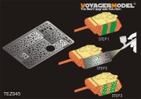 VoyagerModel [TEZ045]1/35 WWII German AFV Disc pattern camouflage masking stencil(For All)
