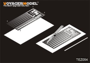 画像1: VoyagerModel [TEZ054]プラ板用ストライプカットテンプレート(各スケール対象) (1)