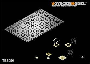 画像1: VoyagerModel [TEZ056]1/35 WWII ドイツ陸軍戦車用マーキングテンプレート3（各社対応） (1)