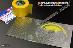 画像1: VoyagerModel [TEZ071]1/35 マスキングテープ カッティングジグ 3 (1)